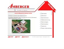 Tablet Screenshot of amberger-holzbau.de